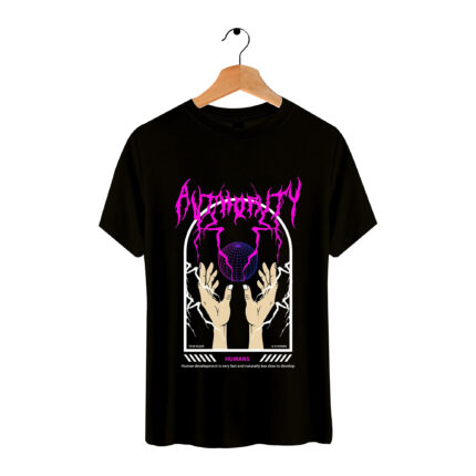 Authority Graphic Unisex T-Shirt with Futuristic Design